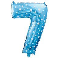 GoDan Inflatable digits '7' blue 61 cm - Balloons