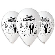 Gemar OB Balloons GS110 White Wedding 5 pcs - Balloons