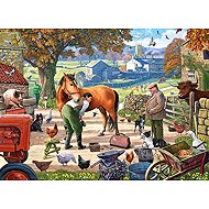 Gibsons Blacksmith on the Farm 500 pieces - Jigsaw Puzzle