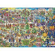 Gibsons Jokesaws: Burma Britain 1000 pieces - Jigsaw Puzzle