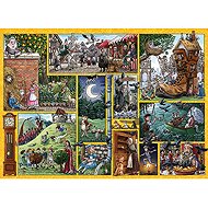 Gibsons Nursery Rhymes Through Time 1000 pieces - Jigsaw Puzzle
