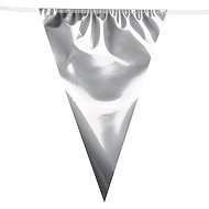 Boland Silver garland XL flags 10 m - Garland
