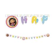 GODAN Gabby's dollhouse, Happy birthday, 200 cm - Garland