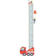 GOKI Wooden Growth Meter Firefighters - Child Growth Chart