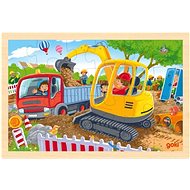 GOKI Wooden Puzzle Digger 24 pieces - Wooden Puzzle