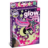 GlowStars Glowing Wall Decoration - Glittering Stars - Self-Adhesive Decoration