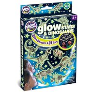 GlowStars Luminous wall decoration - Dinosaurs and stars - Self-Adhesive Decoration