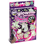 GlowStars Luminous wall decoration - Unicorns and stars - Self-Adhesive Decoration