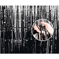 GODAN Party curtain black 90 × 240 cm - Party Accessories