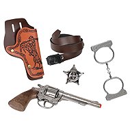 Gonher Cowboy set medium with handcuffs - Costume Accessory