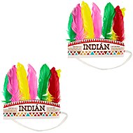 RAPPA Children's headband Indian - Apache with Czech print, 2 pcs - Headband