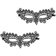 GUIRCA Butterfly scratcher, black mask, 2 pcs - Costume Accessory