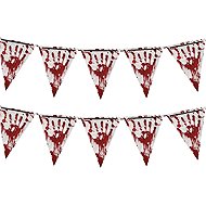 Guirca Garland - Halloween bloody prints, 600 cm, 2 pcs - Garland