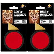 Guirca Red Make-Up with Mushroom - Halloween - 18 g - Face Paint