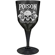 Guirca Black cup with Halloween skull 21 cm - Party Accessories