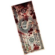 Guirca Paper bloody banknotes dollars - halloween 75 pcs - Party Accessories