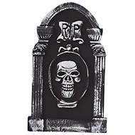 Guirca Tombstone RIP with skull/rest in peace - Halloween 50 × 30 cm - Party Accessories