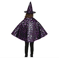 GUIRCA Children's set black and purple witch - Costume