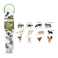 Collecta farm animals in a tube - Figure