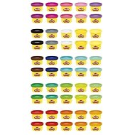 Hasbro Play-Doh Rainbow Colours 50pcs - Modelling Clay