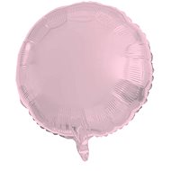 FOLAT Foil balloon round 45 cm pastel pink - Balloons