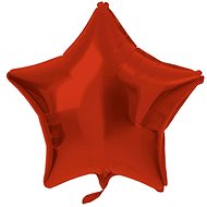 FOLAT Balloon foil star 48 cm matt red - Balloons