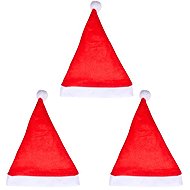 ARPEX Santa Claus cap, Santa Claus, Christmas, 3 pcs - Costume Accessory