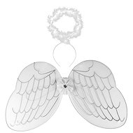 RAPPA Angel wings with halo, Christmas, 2 pcs - Costume Accessory