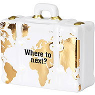 H&L TravelFun 14.5 × 13.5 × 6.5cm, map case - Piggy Bank