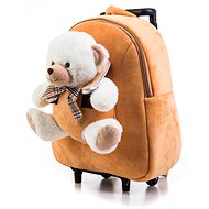 G21 Backpack with Teddy Bear 2-in-1, Brown - Backpack
