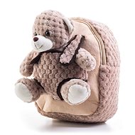 G21 Teddy bear backpack, beige - Small Backpack