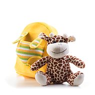 G21 Plush giraffe backpack, yellow - Small Backpack