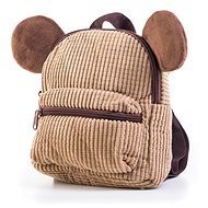 G21 Plush Backpack with Handles, Brown - Small Backpack