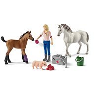 Schleich 42486 Doctor's visit to a Mare and Foal - Figures
