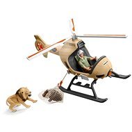 Schleich 42476 Záchranný vrtuľník pre zvieratá - Doplnky k figúrkam
