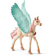 Schleich 70575 Decorated Foal of Pegasus Unicorn - Figure
