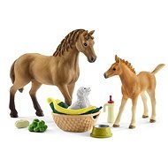 Schleich 42432 Sarah's Baby Animal Care - Figure and Accessory Set