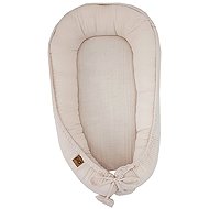 Eco muslin beige 90×60cm - Baby Nest
