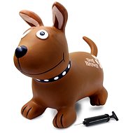 Jamara dog bouncer with pump brown - Hopper