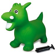 Jamara dragon bouncer with pump green - Hopper