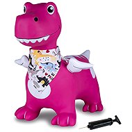 Jamara Hopper with pump, dino with wings pink - Hopper
