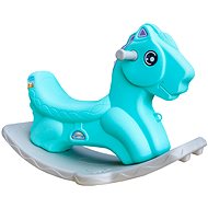 Aga4Kids Plastic rocking horse blue - Rocking Horse