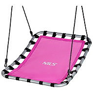 NC Nils Camp Rectangular stork's nest swing NC5045 pink - Swing