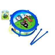 Wiky Mole drum plastic 20 cm + 2 plastic mallets - Toy Drum