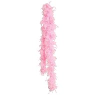 Guirca Boa light pink with feathers Charlestone 180 cm - Costume Accessory