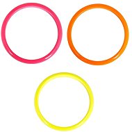 Guirca Retro set of neon bracelets 80s 4 pcs - Costume Accessory