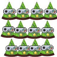 Godan Party Hats Minecraft 12 pcs, 2 pack - Party Hats