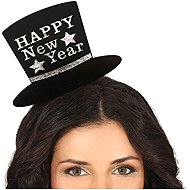 Guirca Headband with hat New Year's Eve silver - Hairband