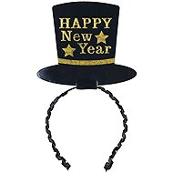 Guirca Headband with hat New Year's Eve gold - Hairband