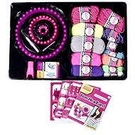 Knitting set of circular and coloured yarns - Creative Kit